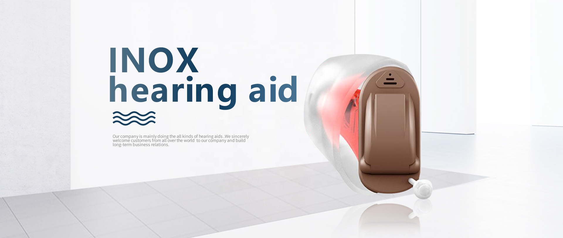BLE invisible hearing aid amplifier I with fit2go APP smart