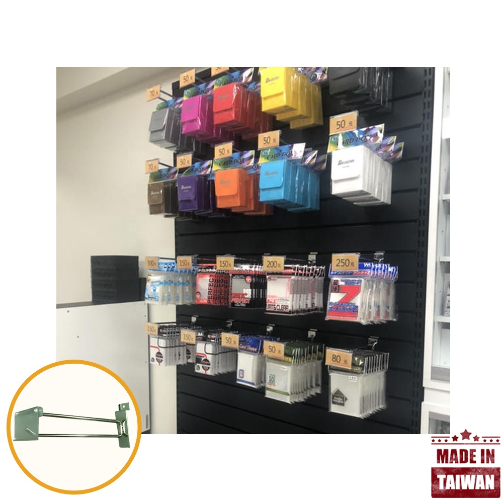 Slatwall plastic price tag accessories hooks rack