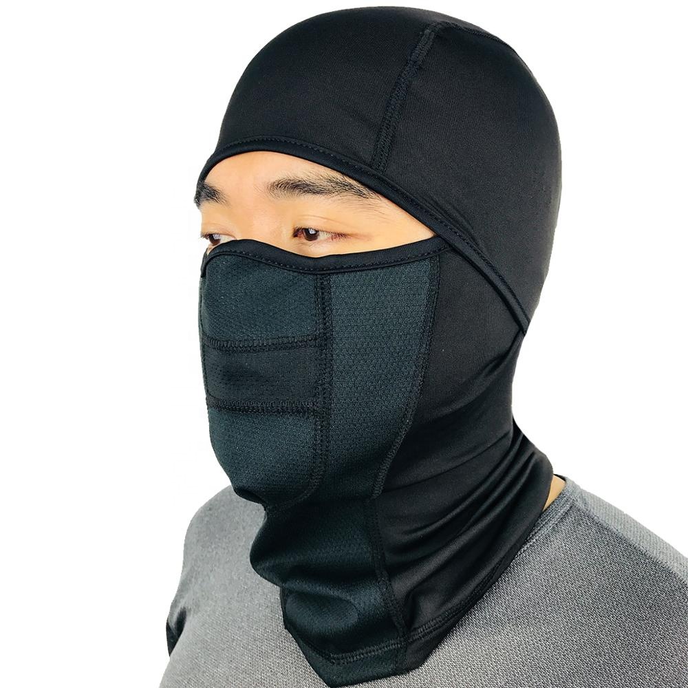 Лидер продаж 2021, ветрозащитная воздухопроницаемая Теплая Флисовая зимняя Балаклава с капюшоном, маска для лица для катания на лыжах, бега, спорта на открытом воздухе