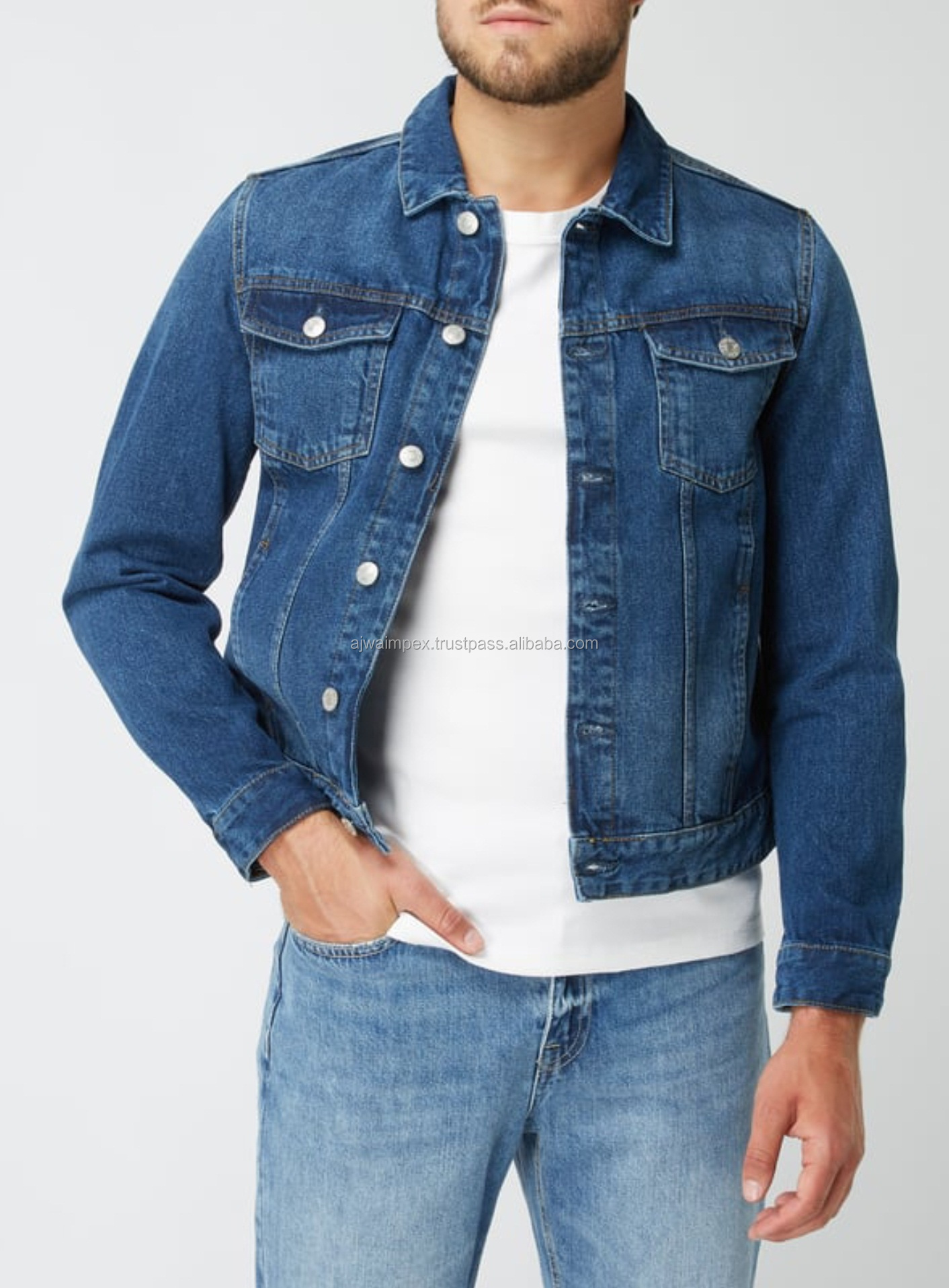 2019 mens stylish denim jacket/denim jackets fur men/high