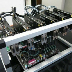 Frete Grátis Para Novo & Usado EQUIPAMENTO De Mineração GTX1080 x 6 Crypto Bitcoin
