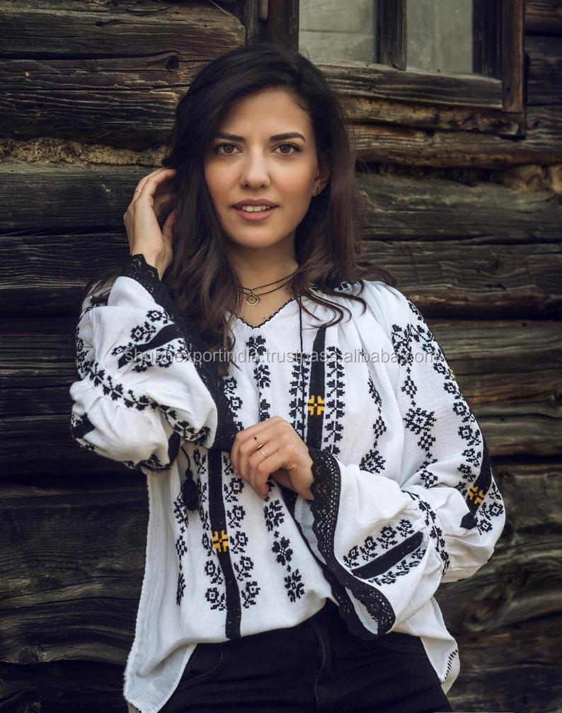 2020 Romanian Blouse Wear Collection - 100% Cotton Tops