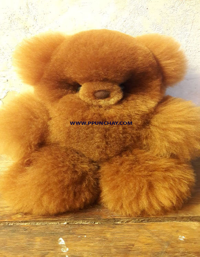 llama fur teddy bear