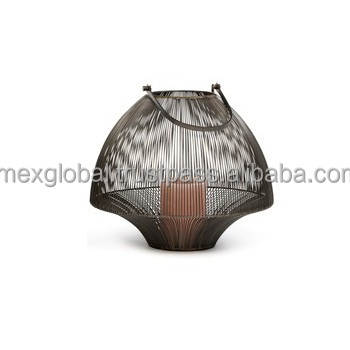 New Black Wire Lantern