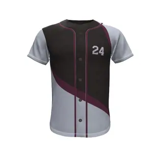 bulk blank baseball jerseys