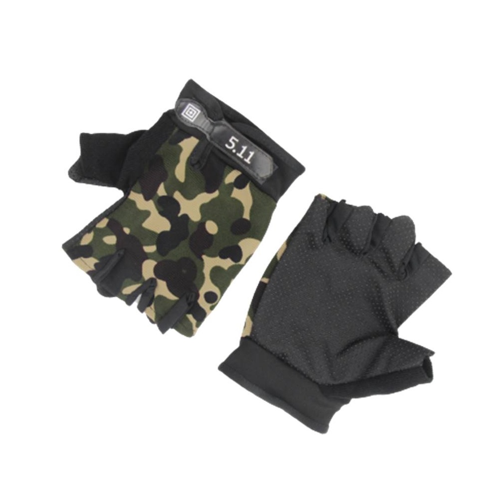 Перчатки с открытыми пальцами для мужчин и женщин, тактические износостойкие нескользящие спортивные перчатки для вождения и альпинизма
