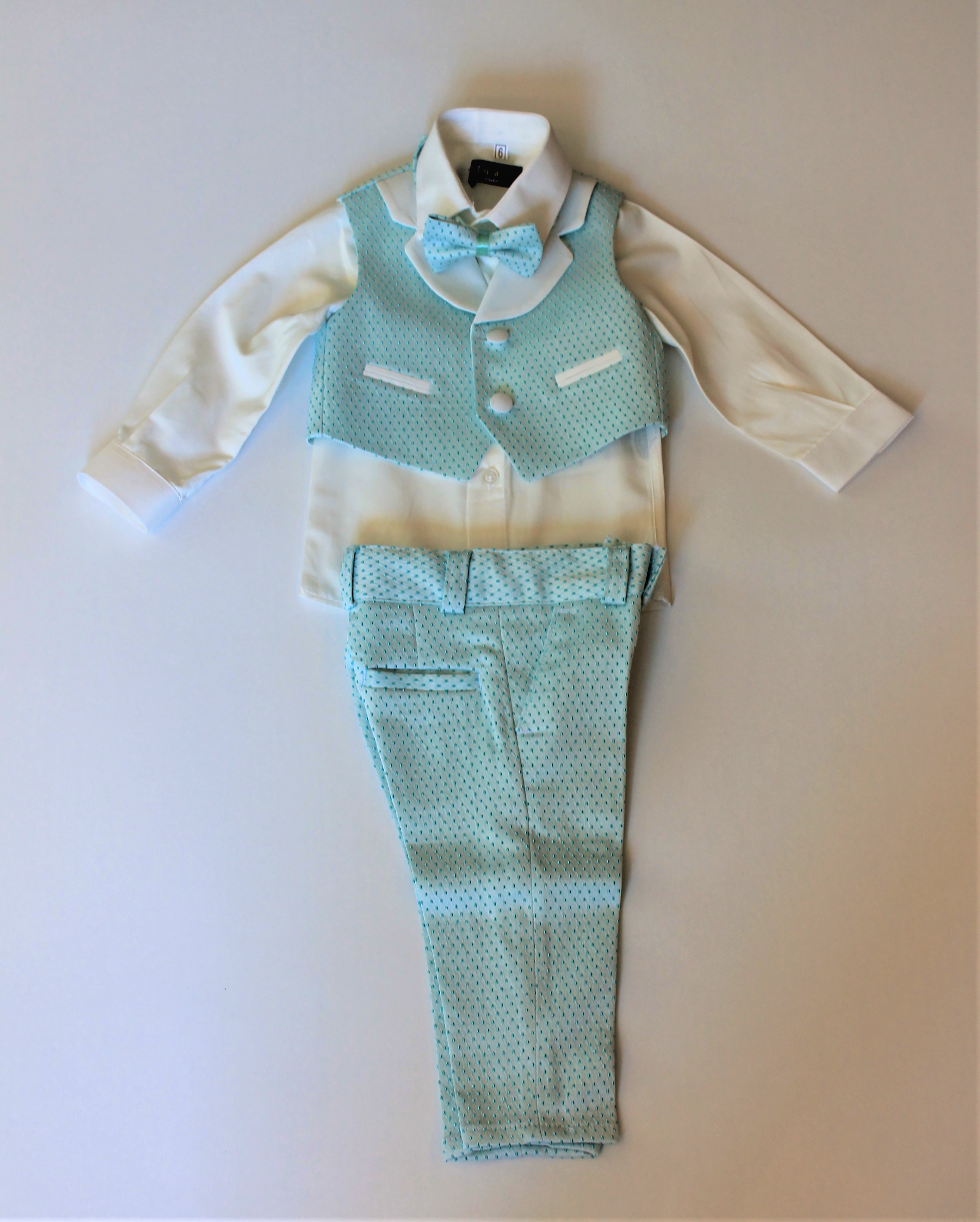 Polkadot Baby Vest Suit