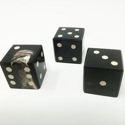 Buffalo horn dice