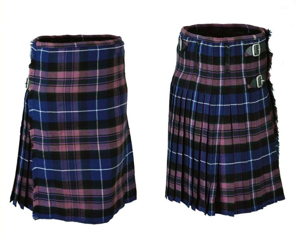 苏格兰格子裙的骄傲儿童和成人大小苏格兰短裙100各种tartans - buy