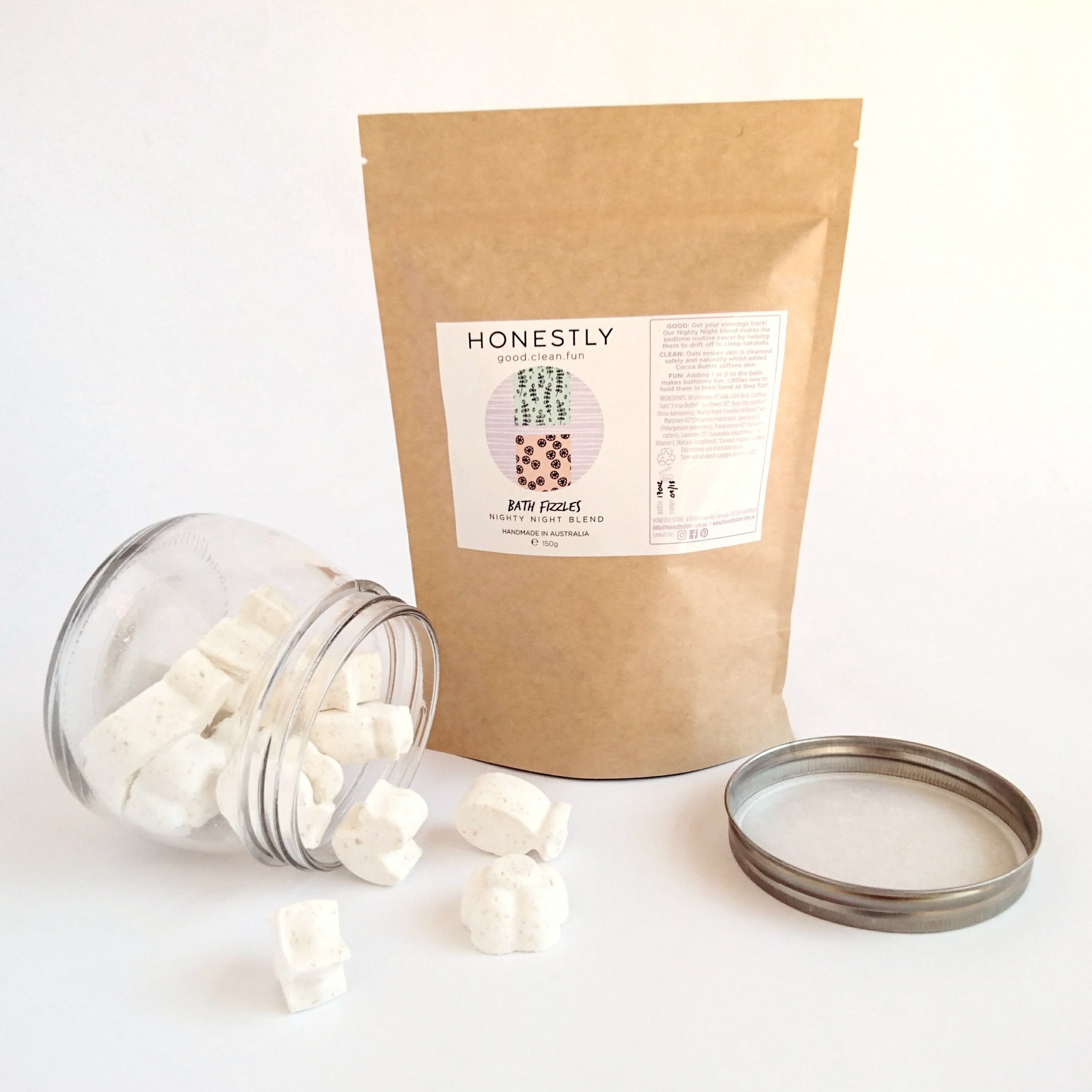 Грызунки для ванны для малышей, 150 г, пальмовое масло бесплатно, сертифицированный органический ингредиент, грызунки для ванны, ручная работа в Австралии