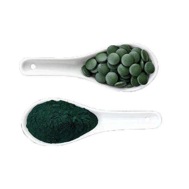 Поставка от производителя, порошок спирулины в таблетках, органические стандартные диетические добавки
