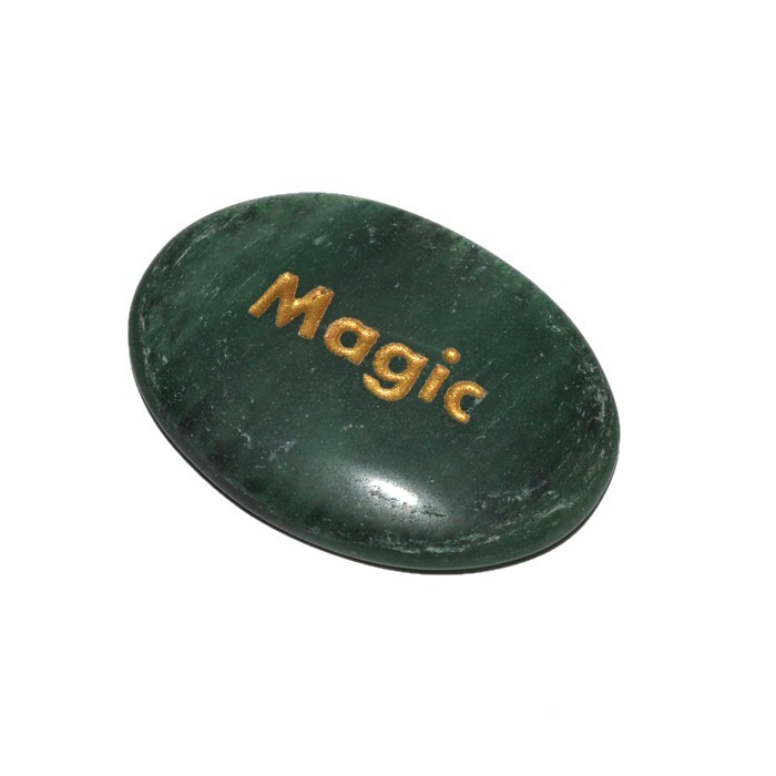 Get The Best Green Aventurine Magic Engraved Stone : Green Aventurine Magic Engraved Stone For Sale