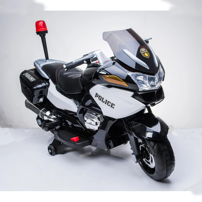 childrens electric police bike