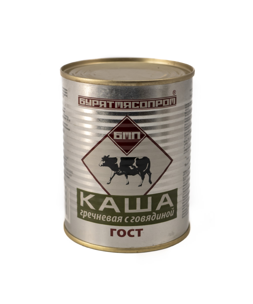 Консервированное мясо гречневая каша