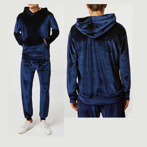blue velvet tracksuit mens