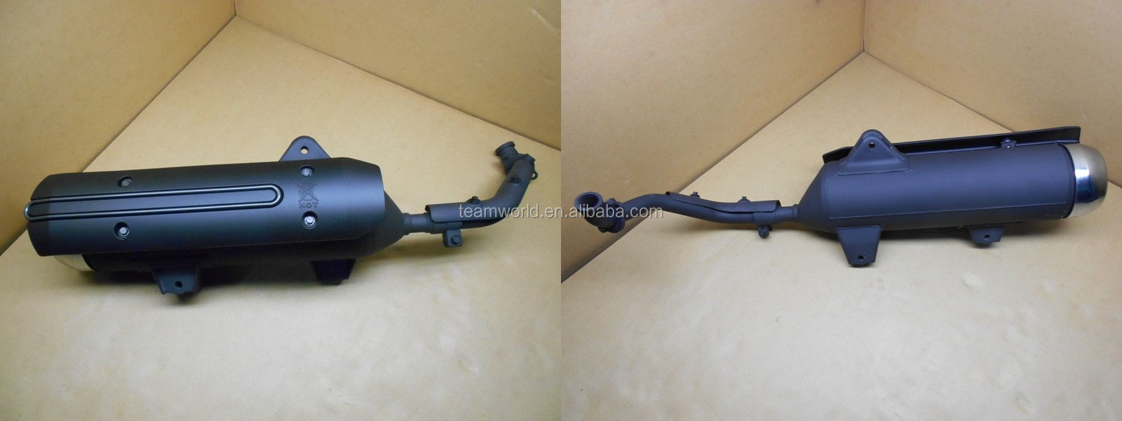 SYM OEM Stainless Steel Exhaust Muffler for Joymax (GTS) 250/300