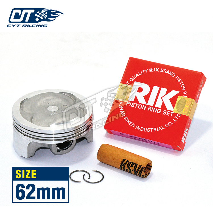 Бесплатная доставка LC135 62 мм мотоциклетный кованый поршневой комплект