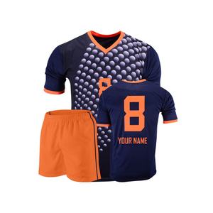 orange soccer uniforms