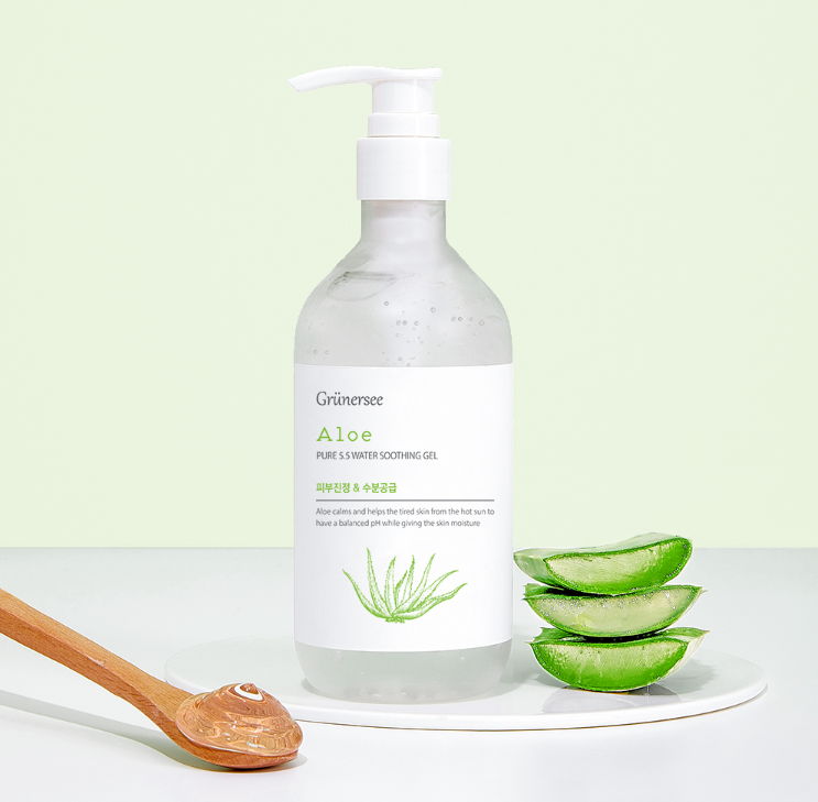 Корейская косметика, чистый 5,5 успокаивающий гель с алоэ грангерси