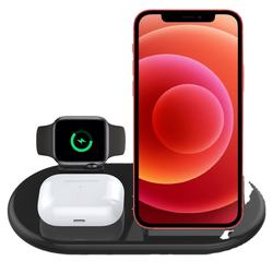 3 in 1 Wireless Charger for iPhone Wireless Charger Cargador de Celular for Samsung Phone Charger
