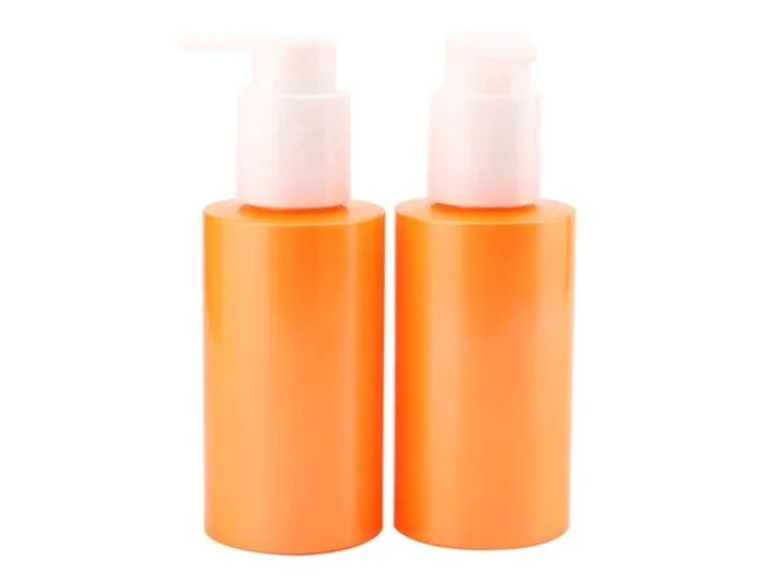 Biodegradable Packaging Empty PLA Plastic Cosmetics Bottle with Bamboo Pump