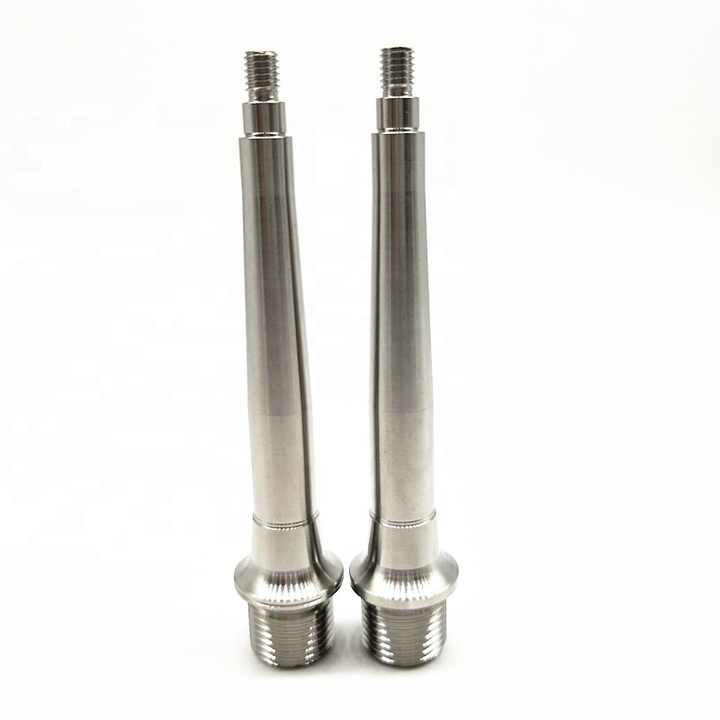 Pytitans Titanium Nut Bolt M8*35 Pedal Spindle Axle For Shimano