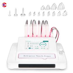Popular breast enhancement vacuum butt lifting cupping machine lipo laser fat burning slimming machine