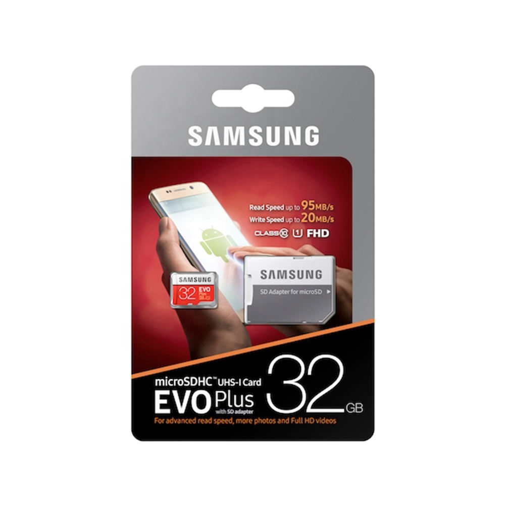 Samsung EVO Plus micro sd карта памяти с адаптером U1 micro sd карта 32 Гб