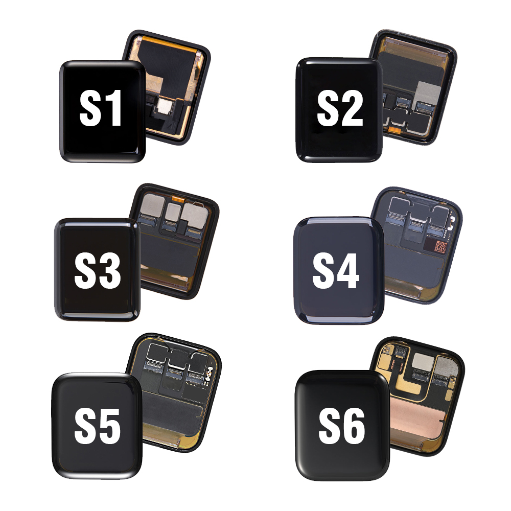 ЖК-экран для Apple Watch Series 1 2 3 4 5 6, сенсорный дигитайзер для Iwatch 38 мм 40 мм 42 мм 44 мм, Лучшая цена