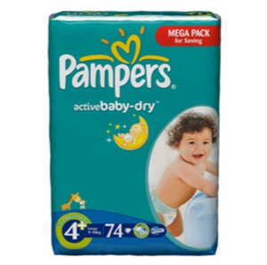 pampers active baby price