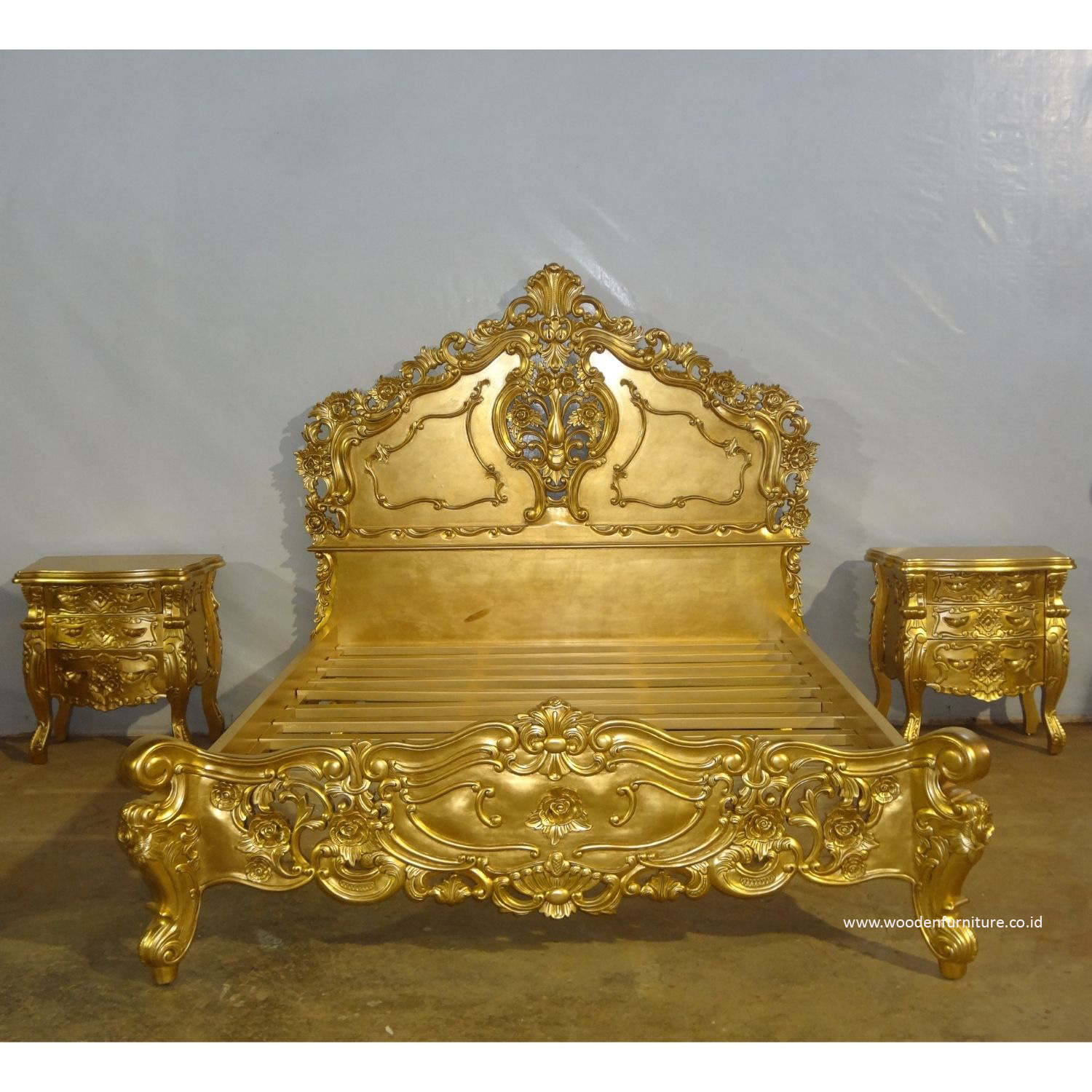 Rococo, рама для кровати, античная репродукция, деревянная кровать, французская провинция, европейская мебель для спальни, винтажная домашняя мебель