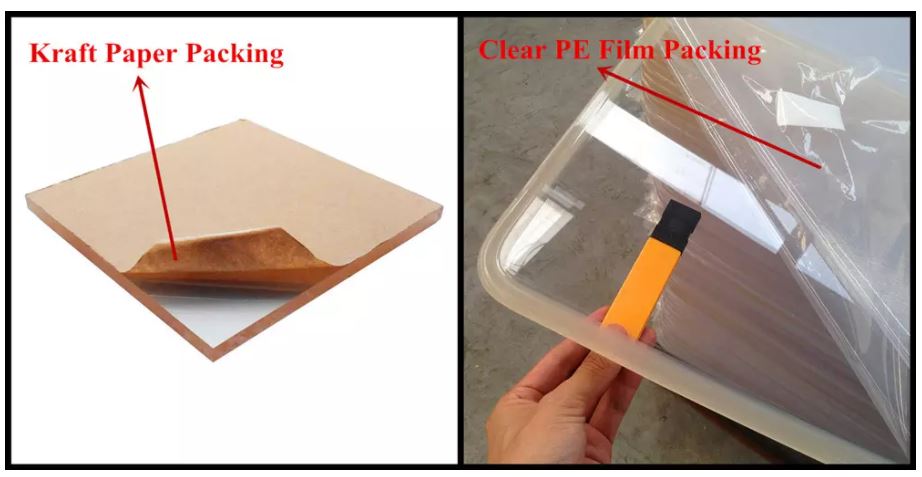 Fu Sheng Made in Vietnam 2.5mm 3mm 4mm 5mm 1220 * 2440mm clear laminate acrilico acrylic plexiglass pmma perspex sheet