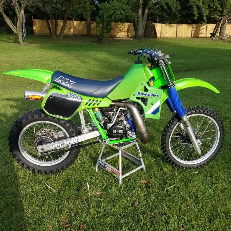 Kawasaki KX 500 Постер