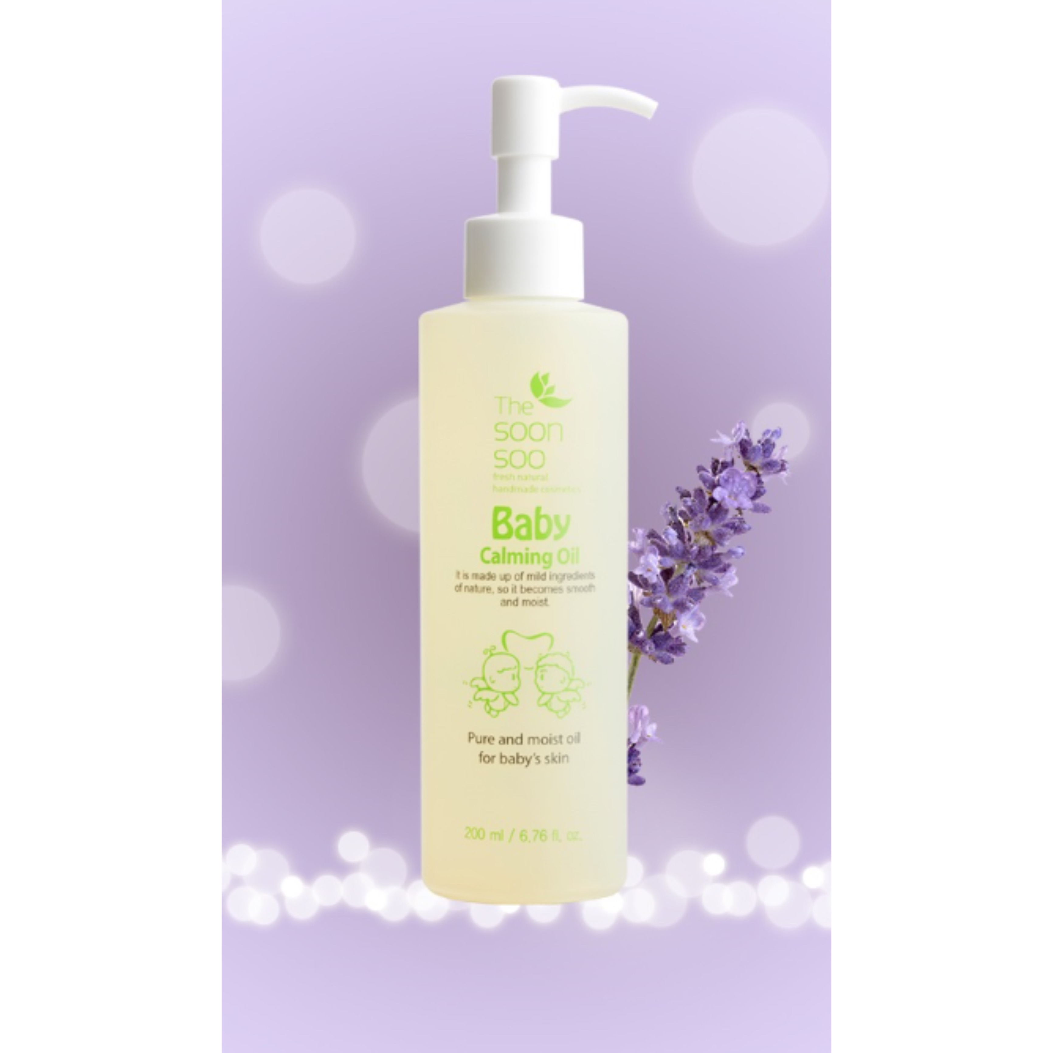 Корейская косметика, детское успокаивающее масло Soonsoo