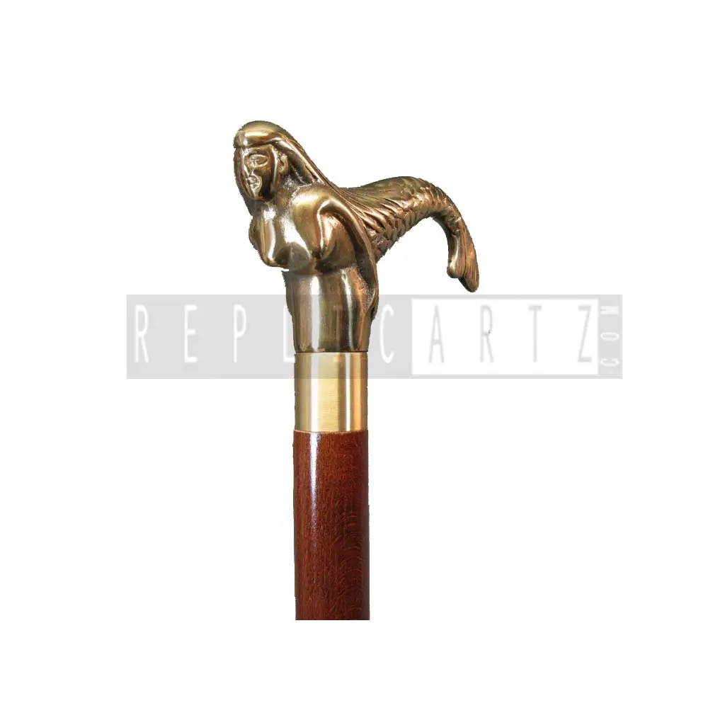 Brass Nautical Decorative Canes Kangaroo Metal Handle Walking Stick for Men//Women Walking Stick Head Art Gift