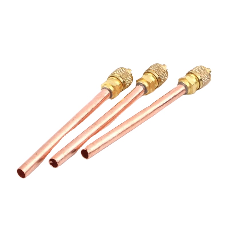 Завод прямой дешевый Улучшенный латунный клапан доступа Холодильный Schrader Клапан Производитель