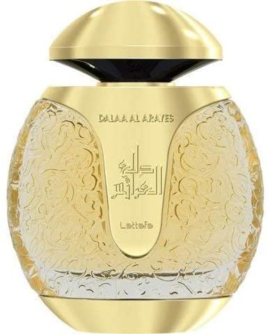 Парфюм DALAA AL ARAYES Gold парфюм Унисекс 100 мл от Lattafa восточные арабские ароматы черной смородины и груши, Tonka Bean