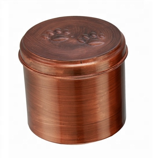 Урна для кремации домашних животных, круглая урна для домашних животных