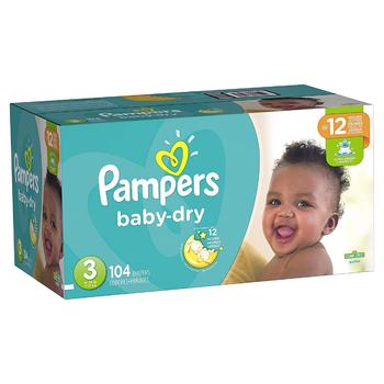 pampers baby dry newborn 104