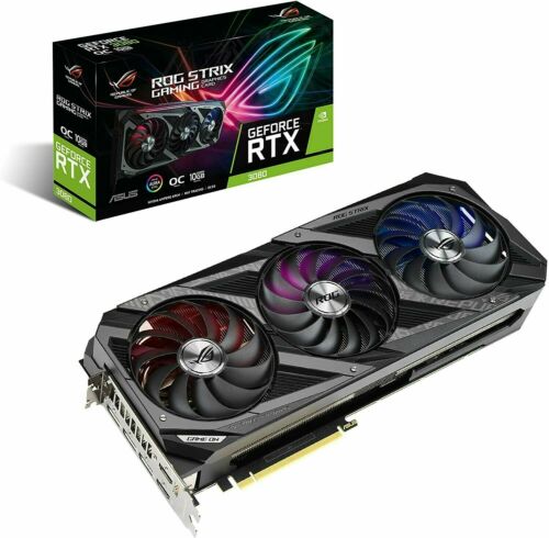 ASUS ROG strix geforce rtx 3080 OC 10 Гб GDDR