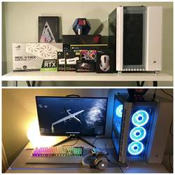 MELHOR PREÇO PARA PC Gaming Intel Core i9 9900k RTX 2080 Ti 16GB DDR4 Água de Refrigeração Desktop de Jogos