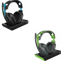 Melhor Comprar novo As'tro A50 Gaming fone de Ouvido Sem Fio e Estação Base Com Caixa P_S /PC Preto/Azul