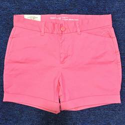 OEM/FOB Vietnã Rosa Menina Básico Shorts Cáqui Casuais