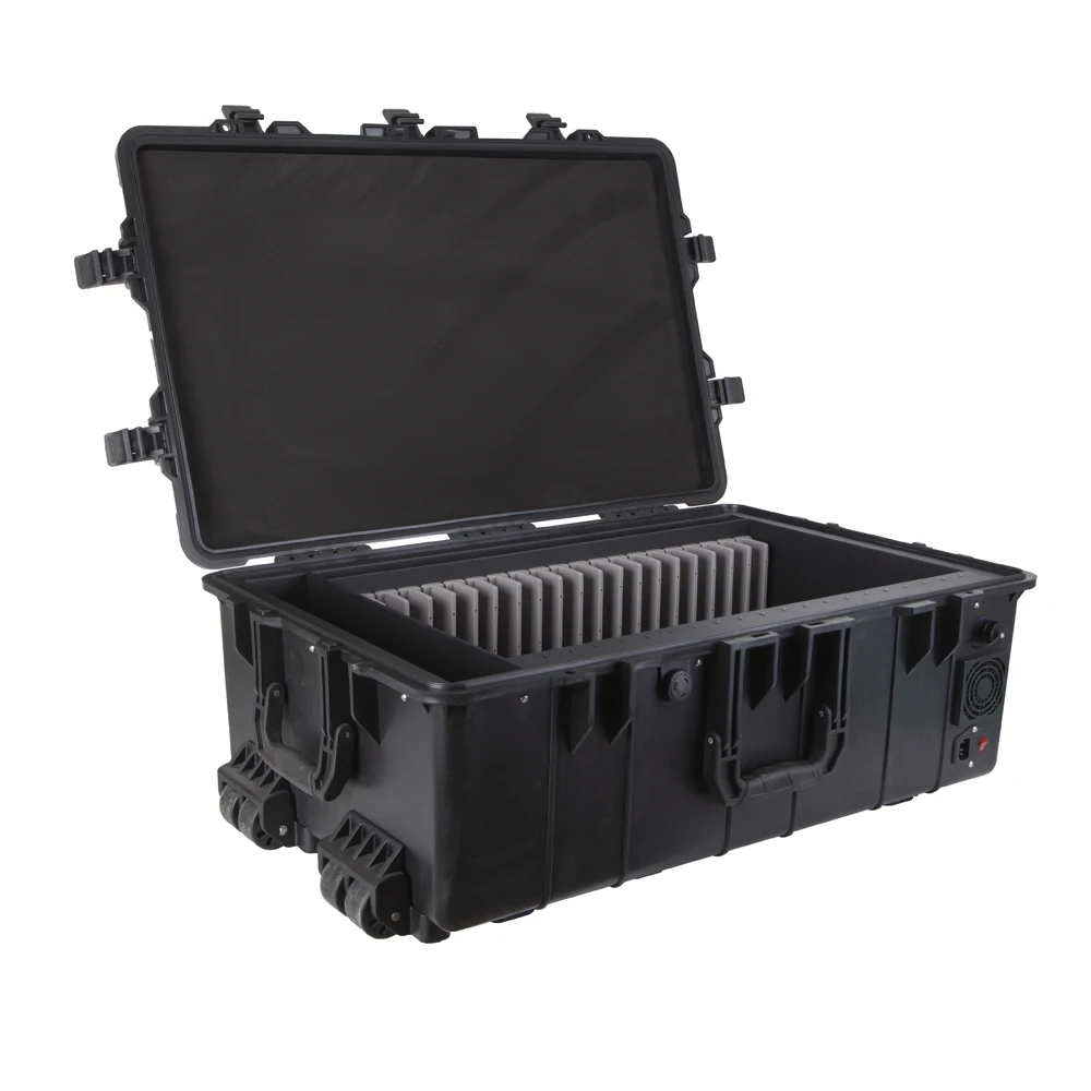 Charging Cart with USB Type-C for 12.9 inch iPad Pro/Surface GO Fast Charging