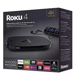 BRAND NEW 4 Roku Streaming Media Player 4400R 4K UHD