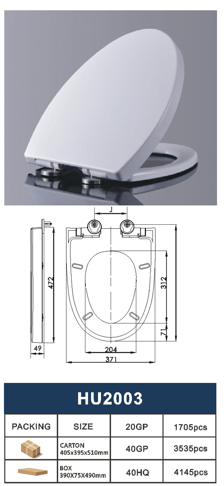 New Sanitary Equipment Toilet Seat Cover For Bathroom Toilet