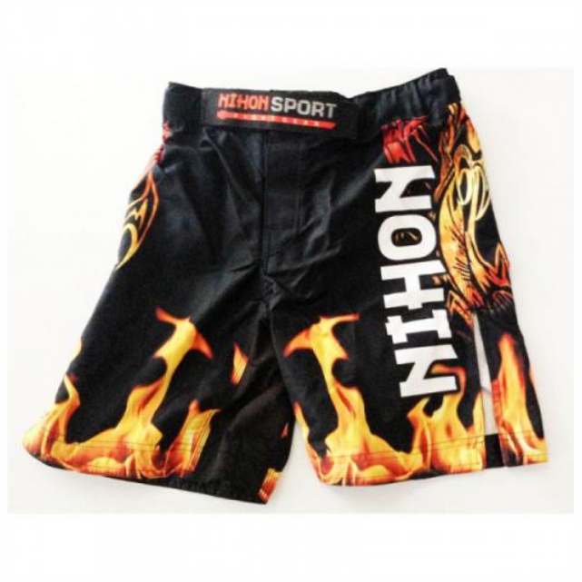 Durable Material BJJ Fight Wear Martial Art Blank MMA Shorts