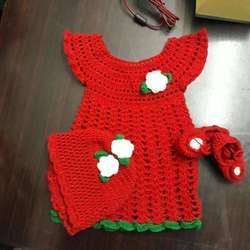 Paquistanês Vestidos de LÃ Feitas À Mão Do Bebê de alta qualidade set Vestidos