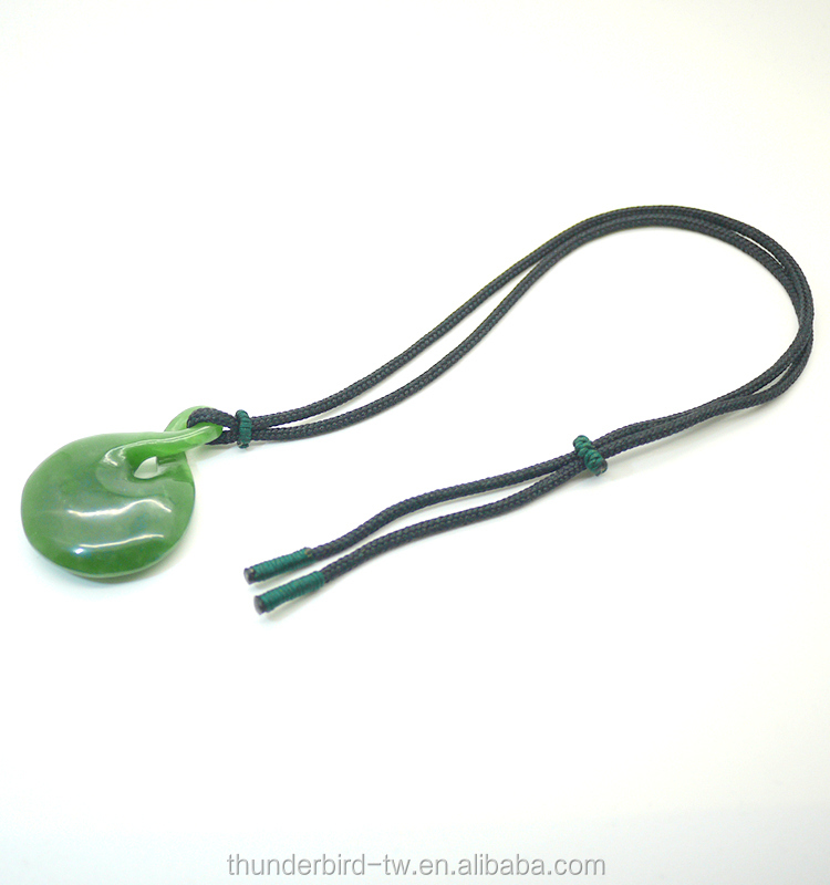 81stgeneration Collana Maori Koru In Giada Nefrite – Ciondolo A Spirale Intagliato A Mano, Pietra Verde Naturale Con Cordino Regolabile