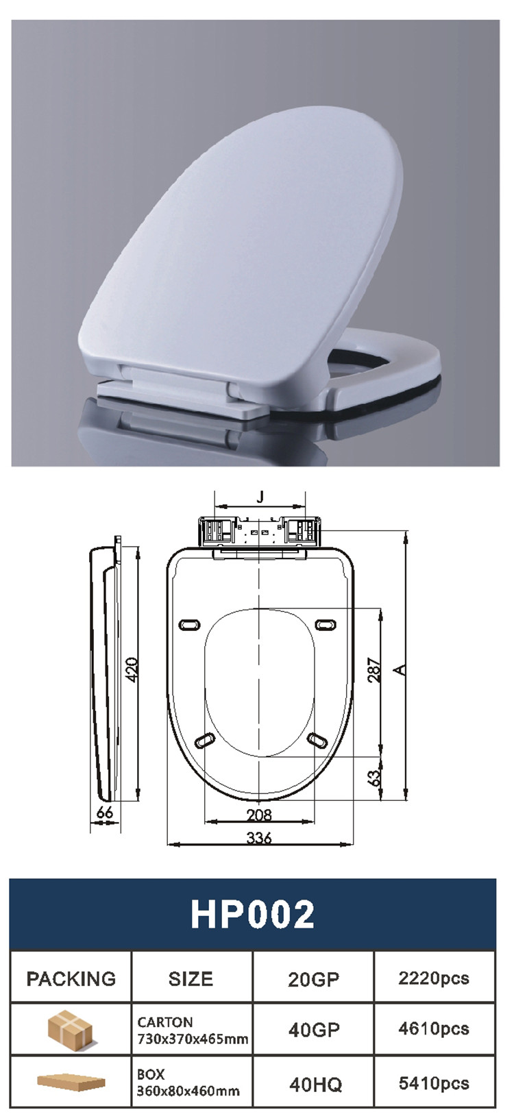 bathroom wc toilet seat quick release PP toilet seat cover with soft close hinges